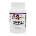 BariatricPal Vitamina D-3 125mcg (5000 IU) - Easy Swallow Vegetarian Softgels (bottiglia 250ct)