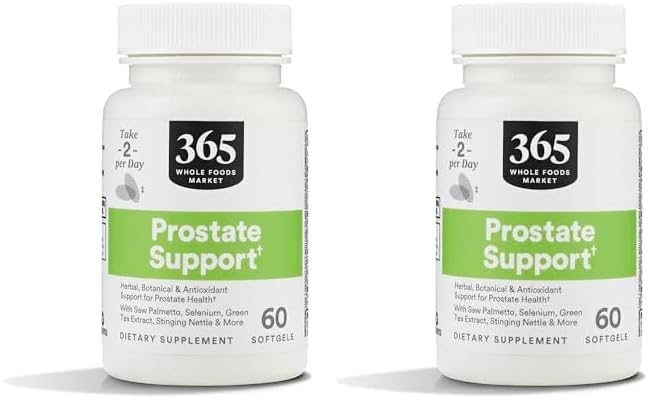 Mercato degli alimenti integrali, Supporto della prostata, 60 Softgels (Pack of 2)