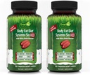 Irwin Naturals Corpo Fat Diet System-Six RED – 72 Liquid Soft-Gels - 2 Pack