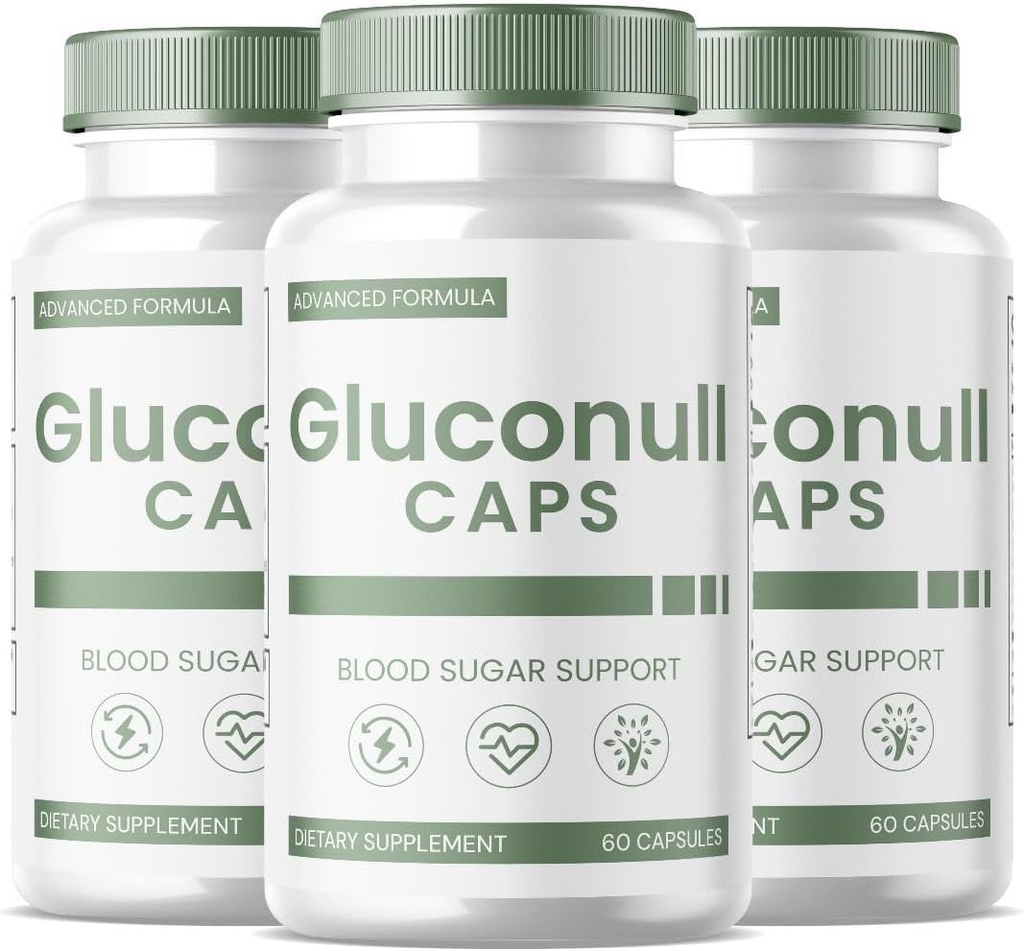 SPRESSO (3 Pack) Gluconull Capsule, Gluco Null Glyco Optimizer, Gluco Null Natural Blood Vessel Cleaner, Gluconull for Natural Health (180 capsule)