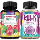D Mannosio 1000 mg & Milk Thistle 1000 mg 120 capsule