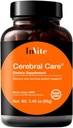InVite Health Cerebral CareTM - Supporta la salute cerebrale tra cui memoria, messa a fuoco, attenzione e umore - Contiene inositolo, acetil-L-carnitina, colina, fosfatidilserina, astaxantina - 30 Serve (2-Pack)