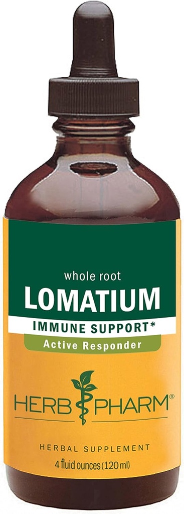 Estratto di liquido di lomatium di herb Pharm per il supporto del sistema immunitario - 4 oncia
