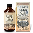 Olio di semi nero 8 oz - Cumino nero etiopico freddo Nigella Sativa, 3X Thymoquinone, 100% puro & liquido organico in bottiglia di vetro - Supporta Immune, capelli e salute della pelle