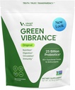 Vibrante Salute, Vibranza Verde, Include 65 Superboti Basati sulle piante, 25 miliardi di Probiotici, Fibra, Adaptogens & Enzymes, 83 Serve