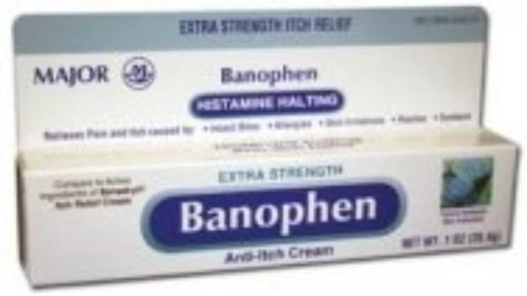 Itch Relief Banophen 2% / 0.1% Crema 30 Grammo