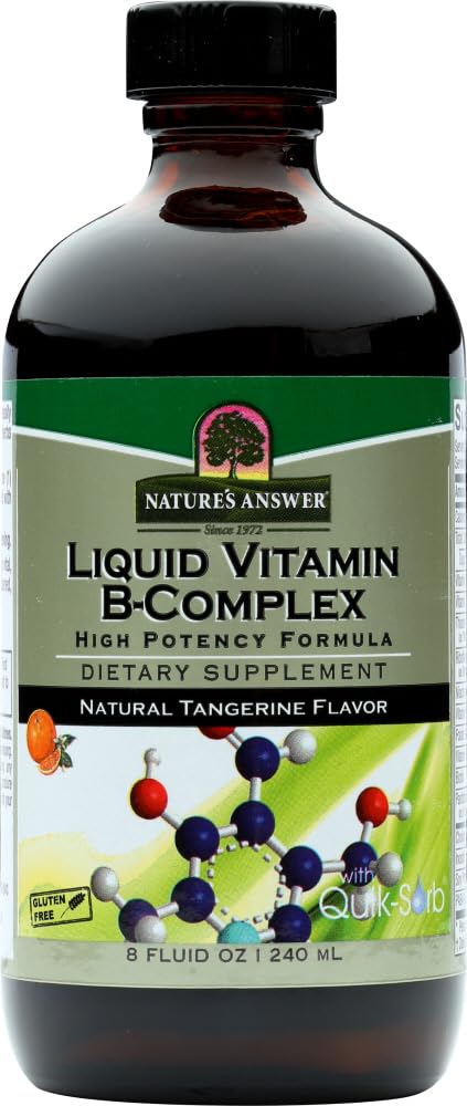 Vitamina liquida B-Complex, 8 once ciascuno (Pacchetto di valore di 5)