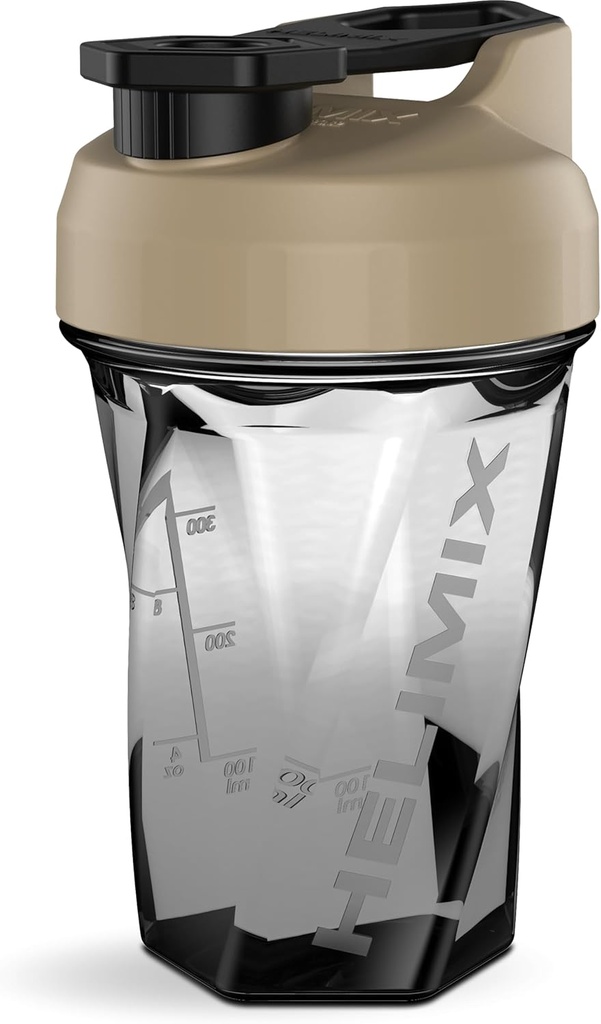 HELIMIX 1.5 Vortex frullatore Shaker bottiglia tiene fino a 20oz | Nessuna sfera di miscelazione o Whisk | USA Made | Portatile pre allenamento Whey Protein Drink Shaker Cup | Mixes Cocktail Smoothies Shakes | Top Rack Safe