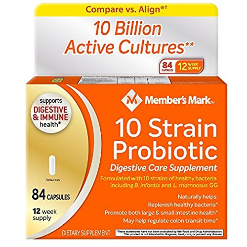 Membri Mark 10 Strain Probiotic (84 Conte) (2 Confezione)