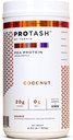 Polvere proteica vegana di TASHIE - Polvere proteica basata sulle piante organiche con BCAA, HMB & Probiotics, zucchero zero, non OGM, senza glutine, certificato NSF, 28 Servings - polvere di proteine di cocco