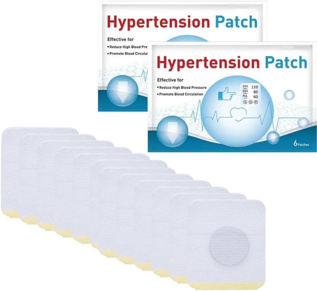 pistro 12 Pcs Patches – Body Pads, Pure Natural Body Sticker, 2.4x2.75 pollici, Easy Navel Applicazione (Pack of 2 Bags)
