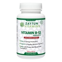 Zaytun Halal Vitamin B12 1000mcg, promuove la produzione di energia, il metabolismo e il sistema nervoso sano - vegetariani e vegani Formula - Dairy-Free - 4 mesi di fornitura - Made in USA
