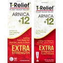 MediNatura T-Rilievo di dolore ad alta resistenza Arnica +12 Rilievi di dolore piantati 100ct Tablets T-Rilievo di dolore ad alta resistenza Rilievo 3oz Crema Bundle
