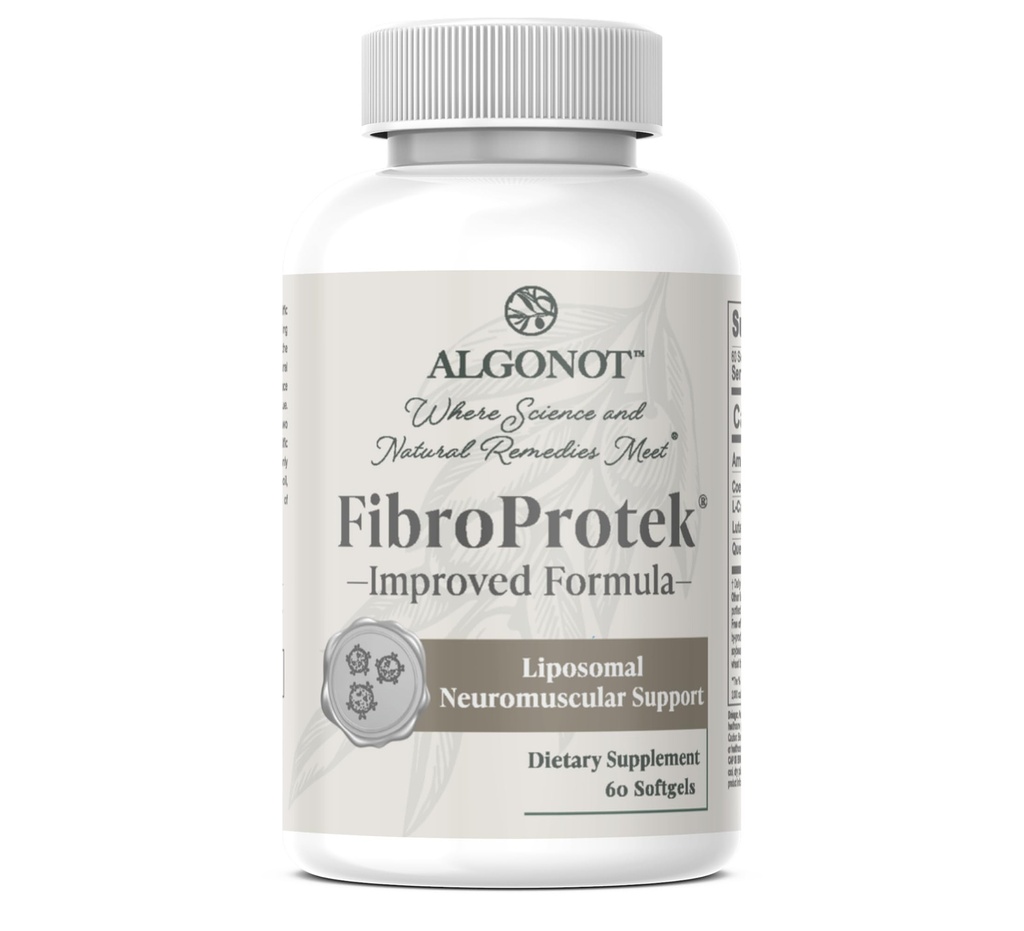 FibroProtek 1 Pack, Medico Raccomandato - Luteolin & Quercetin Incluso in una Combinazione Esclusiva di Ingredienti Compreso Olio di Pomace di Oliva