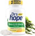 Beta 1,3D Glucan 200mg 60 capsule di verdure - per il benessere immunitario - Supplemento di formula pulita - 2 capsule/giorno, 1-mese di alimentazione - Made in the USA