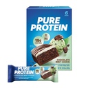 Pure Protein Bars, High Protein, Snack Nutritious per sostenere l'energia, Basso zucchero, Senza glutine, Biscotto di menta al cioccolato, 1.76oz, 6 Pack