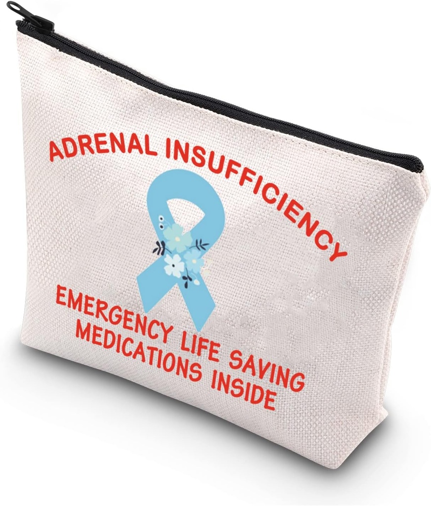 TSOTMO Adrenal Support Medical Alert Bag - Emergenza Vita Risparmio Medicazioni all'interno della borsa di pronto soccorso