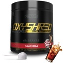 EHP Labs OxyShred Hardcore Super Dosed Pre Workout Powder - Polvere pre-allenamento con L Glutamina & Acetyl L Carnitina, Energy Boost Drink - 275mg di caffeina - Cali Cola, 40 Servings