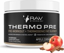 Thermo Pre - Integratore di Supporto Fitness per stili di vita attivi - Supporto Termogenico e Metabolico pre-allenamento - Ingredienti naturali - Cannella di mele - 24 Serve