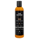 Condizionatore di barba viva, 8 fl oz - Rafforza e ammorbidisce i capelli facciali - Made in USA - Ingredienti naturali con Biotina, Caffeina | 1880 Scent - Bourbon, Bitters, Citrus