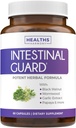 Intestinal Guard (Non OGM) - Potente Formula Naturale con Pegno, Noce Nera, Goldenseal, PAU D'Arco, Clove, Aglio, Di Più - Tutto In Un Supplemento - 60 Capsule (Nessun Pillole)