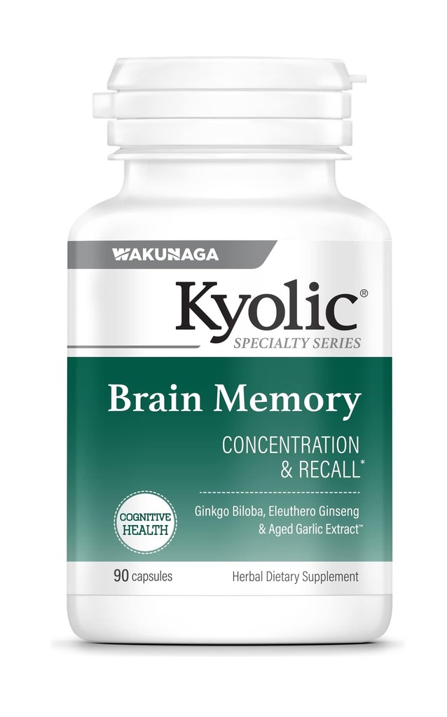 Kyolic Specialty Series Brain Memory, per Concentrazione & Richiamo