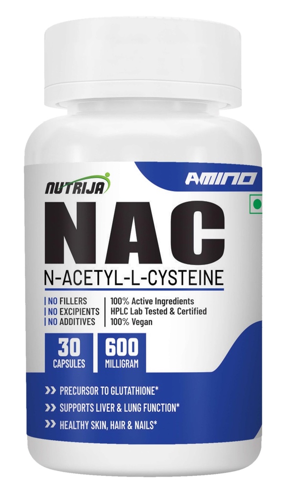 NAC (N-Acetyl L-Cysteine) 600mg - 30 capsule
