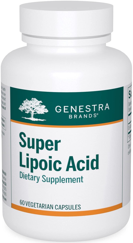 Acido lipoico Super - Acido lipoico Alfa per sostenere il metabolismo & Anxtioxidants - 60 capsule