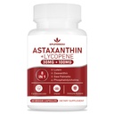 Astaxantina e licopene 70mg, Astaxantina Supplemento con Phosphatidylcholine, Lutein e Zeaxantina, Potente Antiossidante Supplemento Supporto per pelle, occhio e salute comune (60 capsule)
