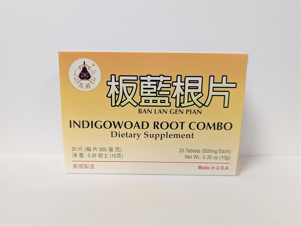 Ban LAN Gen Pian Herbal Supplemento Aiuta a promuovere le funzioni immunitarie Sore Throat Fever Headache Cough 20 compresse Made in USA