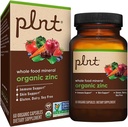 Zinco Organico, Formula Minerale Tutto Cibo per Supporto Immune & Skin (60 Capsule Organici)