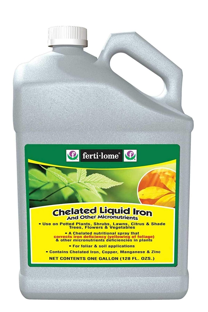 Fertilome chelato liquido ferro, 1 gallone