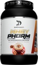 DRAGON PHARMA Whey Protein Blend, Assorbimento Veloce, Gluten Free, 100% Whey Protein, WheyPhorm, Maximize Recovery, Great Tasting, 25 Grammi di Protein (26 Servings, Cappuccino)