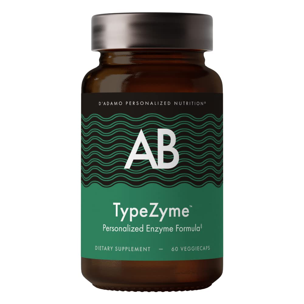 D'Adamo Nutrizione personalizzata TipoZyme - Enzima digestivo (tipo AB)