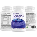 Sollievo avanzato di Nerve Sciatica: Acido Alfa Lipoico - 18 in 1 Integratori Sciatica - Vitamina B Complex - Made in USA (120 Count (Pack of 1))