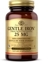 Solgar Gentle Iron (Iron Bisglycinate) 25 mg - 90 capsule vegetali - Non costipante, Gentle on Your Stomach - Gluten Free - 90 Serve