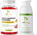 Supporto congiunto Gummies e Extra Forza Joint Discomfort Topical Relief Cream