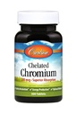 Carlson Chelated Chromium 200 mcg Superior Absorption - Healthy Metabolism Energy Production & Optimal Wellness - 300 compresse