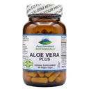 Pure Mountain Botanicals Aloe Vera Plus Capsule. 200:1 Estratto. Kosher Organic Dried Aloe Vera Gel, Marshmallow Root, Slippery Elm
