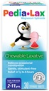 Pedia-Lax Laxative Chewable Tablets per bambini, età 2-11, aroma di anguria, 30 CT