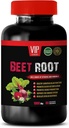 Supplemento di radice di barbabietola superfood - Radice di barbabietola 1000 MG - Supplemento di ossido di radice di barbabietola, Pillole di radice di barbabietola, Vitamine di radice di barbabietola, Supporto di sistema immunitario, Vitamine di barbabietola, Supplemento di barbabietola, 1 Bot 60 Tabs