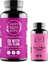 Happy Healthy Hippie Vegan Collagen Builder & Go con l'equilibrio dell'ormone di flusso per le donne 180 Ct