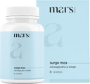 Mars Surgemax capsule naturali con Shilajit & Safed Musli | Supporta energia, resistenza e immunità | per Active Lifestyle | 60 capsule | Confezione da 1