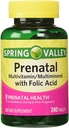 Spring Valley Prenatal Multivitamin, 240 compresse