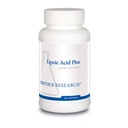 Biotics ricerca acido lipoico Plus–acido alfa-lipoico, vitamina C, potente antiossidante, promuove la salute degli occhi, 90 capsule