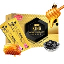Ashraf Naturals King Honey Shilajit Plus - Miele Premium & Himalayan Shilajit Blend with Herbal Extracts, Natural Energy & Vitality Support, 15 Sachets x 15g