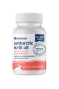 NativePath Antarctic Krill Oil - Wild-Caught Omega 3 Krill Oil 500mg Softgels con EPA, DHA e Astaxantina - Supplemento per Joint, Heart, Brain e Immunity - 60 ct - No Fishy Aftertaste