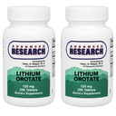 Vettori Nutrienti Advance Research Lithium Orotate 120 Mg 200 Tavole(Pack of 2)