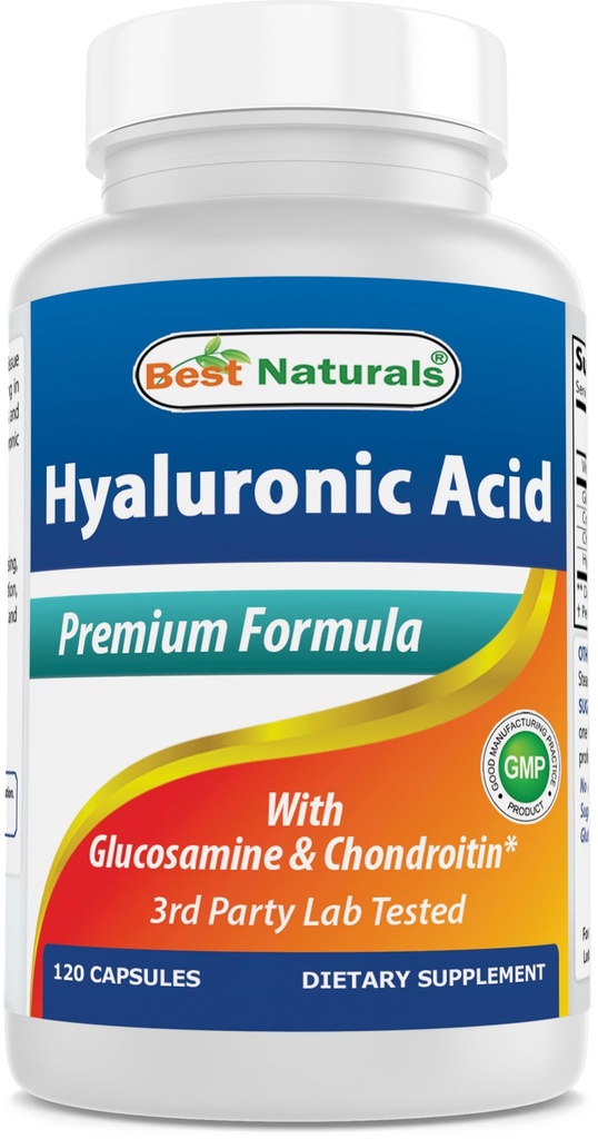 I migliori naturali acido ialuronico 100 mg 120 capsule - Supporta giunti sani e pelle giovanile (859375002702)