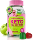 Gummies Keto Acv per la perdita di peso avanzata: Gummie di Aceto di Sidro di Mele con vitamine per sostenere la digestione, il metabolismo e la salute immunitaria - Sugar Free 80 ct